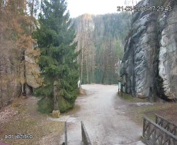 Vstup do skal, Pískovna