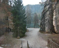 Vstup do skal, Pískovna