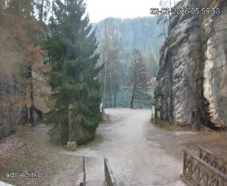 Vstup do skal, Pískovna