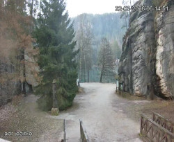 Vstup do skal, Pískovna