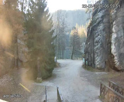 Vstup do skal, Pískovna