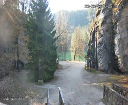 Vstup do skal, Pískovna