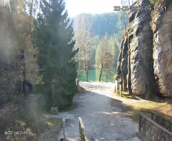 Vstup do skal, Pískovna