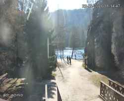 Vstup do skal, Pískovna