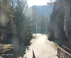 Vstup do skal, Pískovna