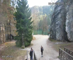 Vstup do skal, Pískovna