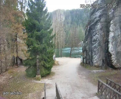 Vstup do skal, Pískovna