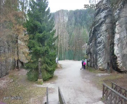 Vstup do skal, Pískovna