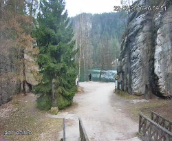 Vstup do skal, Pískovna