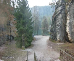 Vstup do skal, Pískovna