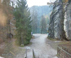 Vstup do skal, Pískovna