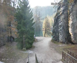 Vstup do skal, Pískovna