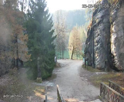 Vstup do skal, Pískovna