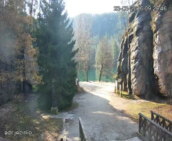 Vstup do skal, Pískovna