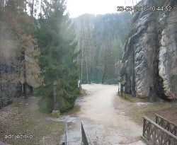 Vstup do skal, Pískovna