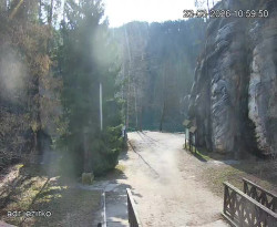 Vstup do skal, Pískovna