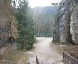 Vstup do skal, Pískovna