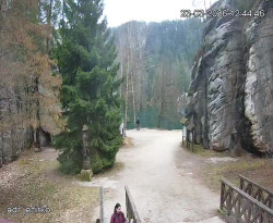 Vstup do skal, Pískovna