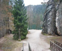 Vstup do skal, Pískovna