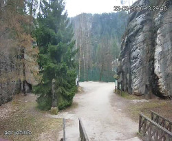 Vstup do skal, Pískovna