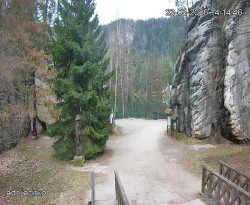 Vstup do skal, Pískovna