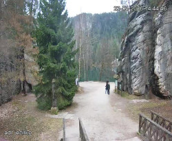 Vstup do skal, Pískovna