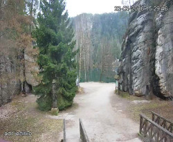 Vstup do skal, Pískovna