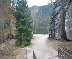 Vstup do skal, Pískovna