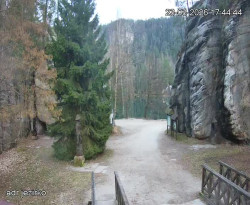 Vstup do skal, Pískovna