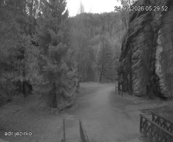 Vstup do skal, Pískovna