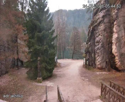 Vstup do skal, Pískovna