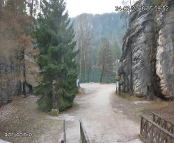 Vstup do skal, Pískovna