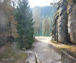 Vstup do skal, Pískovna