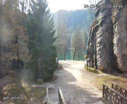 Vstup do skal, Pískovna