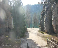 Vstup do skal, Pískovna