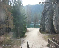 Vstup do skal, Pískovna