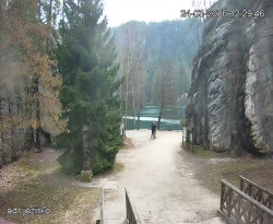 Vstup do skal, Pískovna