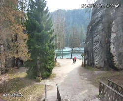 Vstup do skal, Pískovna