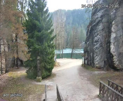 Vstup do skal, Pískovna