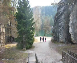 Vstup do skal, Pískovna