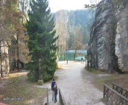 Vstup do skal, Pískovna