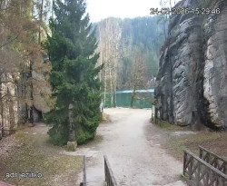 Vstup do skal, Pískovna