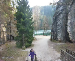 Vstup do skal, Pískovna