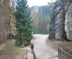 Vstup do skal, Pískovna