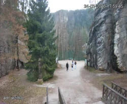 Vstup do skal, Pískovna