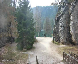 Vstup do skal, Pískovna