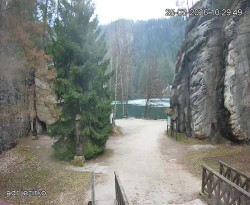 Vstup do skal, Pískovna