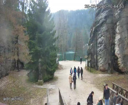 Vstup do skal, Pískovna