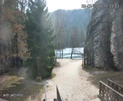 Vstup do skal, Pískovna