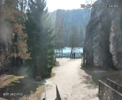 Vstup do skal, Pískovna